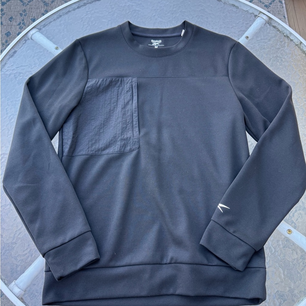 Reebok Crewneck Sweater with Chest Pocket